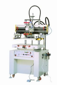 Pneumatic Falt Screen Printer Withvacuum Table